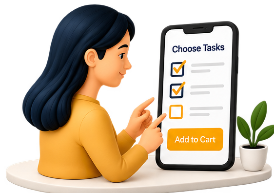 Select services on Manivo